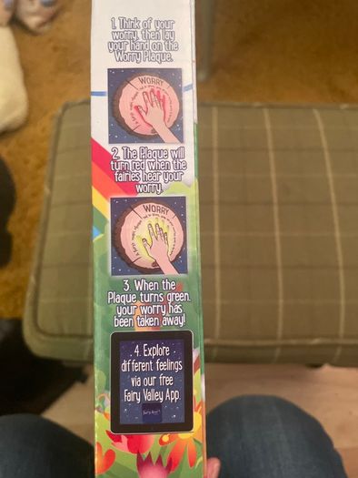 The Worry Plaque by The Irish Fairy Door Company