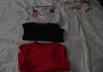 selection of tops