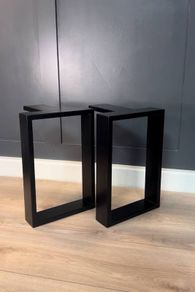 Table Legs 45x50 cm Type Rectangle Loft Style LIGHT 2 pcs Profile 80x40mm