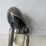 2 X Figurines  "lady Serenity" Ornaments LARGE From The Juliana Stone Featuring A Bronze And Stone Effect Finish.  Dimensions 62cm Heigh (25inches) X 22cm  Wide At Base. Image 2