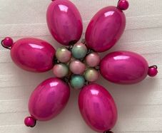 Brooch - Beaded