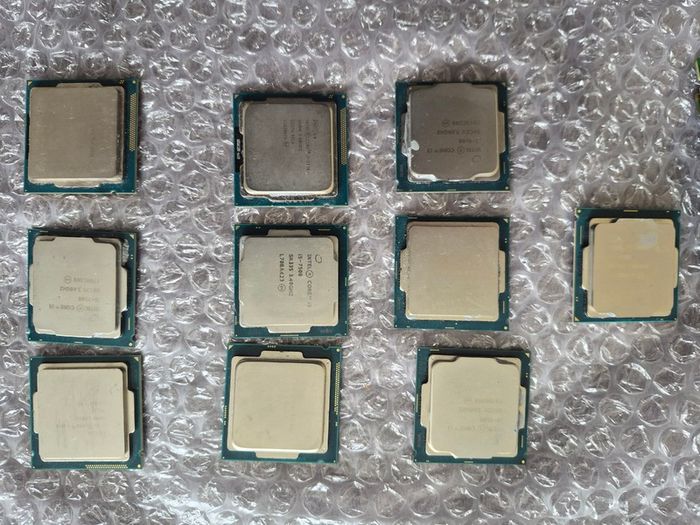 older gen cpu's and memory rams