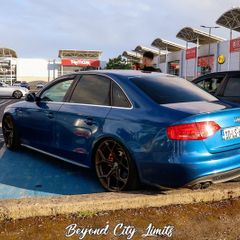 Audi b8 sline meyle shocks and eibach lowering springs