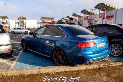 Audi b8 sline meyle shocks and eibach lowering springs