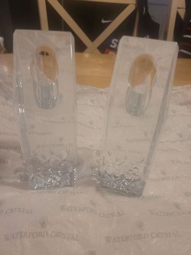 Waterford Crystal Lismore Essence Candle Holders