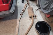 mk2 jetta 1.6 diesel exhaust