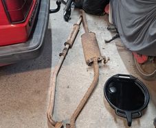 mk2 jetta 1.6 diesel exhaust
