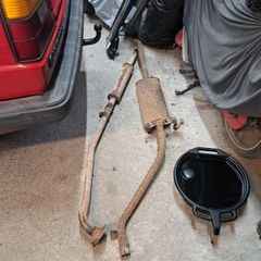 mk2 jetta 1.6 diesel exhaust