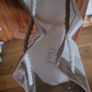 Canvas Laundry Bag with Wash Dry Fold Logo Image 4