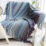 Bohemian Style Sofa Throws Warm Thick Armchair Cover Soft Blanket, 130 cm x 160 cm (MULTIPLE COLOURS) Image 3