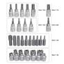 BRAND NEW 34pcs Socket Set Wrench Female Torx Male Image 3