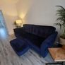Couch and footstool Image 4