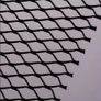 Black 1mtr Universal Front - Rear Sport Grille Premium Mesh Kit Image 2
