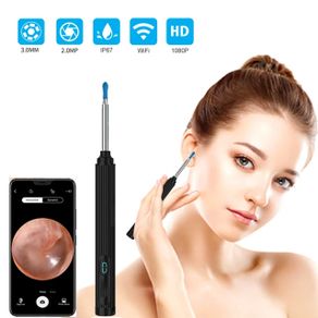 Endoscope Smart Visual Ear Cleaner 1296P Ear Sticks Otoscope USB C Charging Endoscope Wax Removal Tool Earpick Mini Camera Health Care