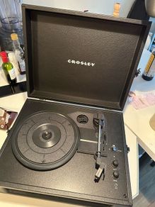 Crosley suitcase-style record player