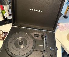 Crosley suitcase-style record player