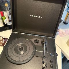 Crosley suitcase-style record player