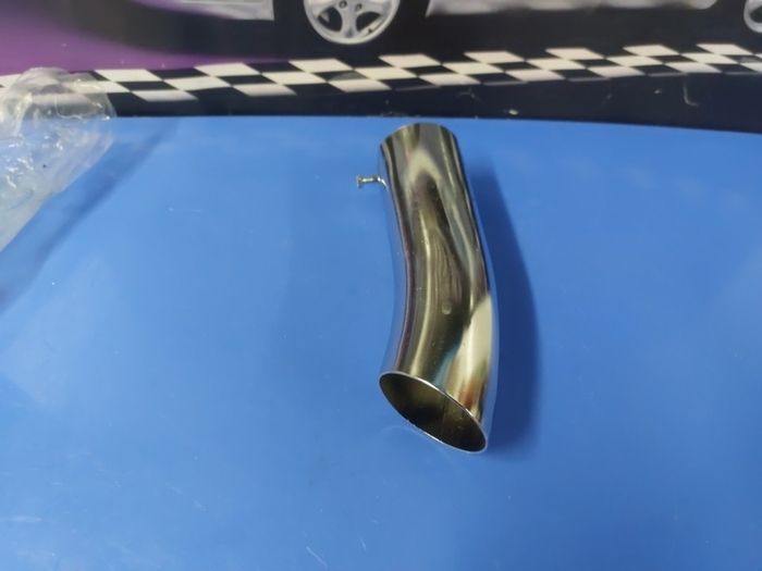 Chrome exhaust tip