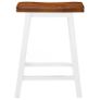 Bar Stools 2 pcs Solid Wood Image 4
