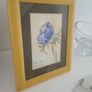 Signed Watercolour of Anemone Flower Image 3