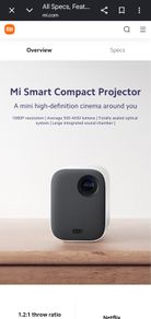 Xiaomi Mi Projector compact