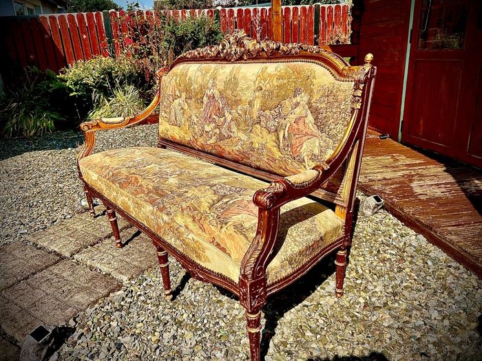 Stunning Antique French Louis XVI Chair