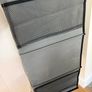 Grey Clothes storage / organizer 30x30x110cm Image 6