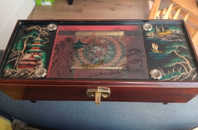Oriental Jewellery box