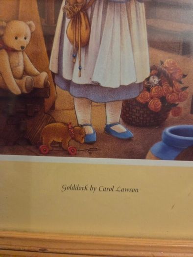 Goldilock By Carol Lawson Framed