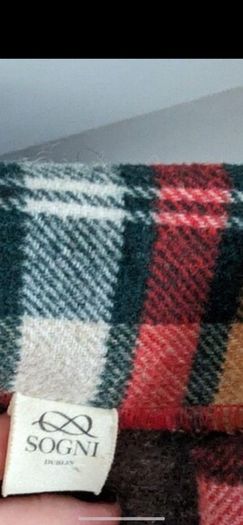 Sogni Dublin wool check jacket
