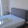 Double bed, headboard and mattress Image 2