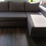 IKEA corner couch. Converts to double bed Image 5