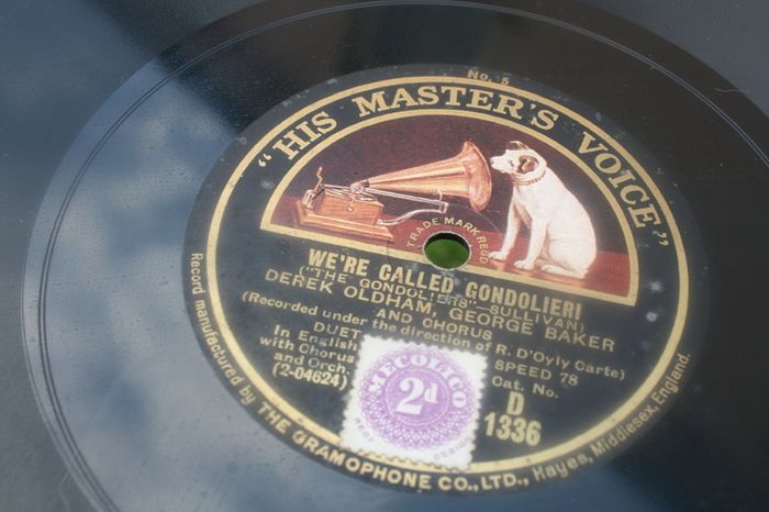 Antique Gramophone records