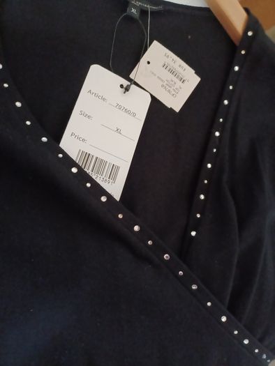Brand new with tags crossover dressy top
