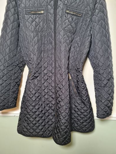 womens HOBBS LONDON QUILTED puffer jacket coat Size UK 14