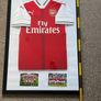 Framed Jersey Arsenal FA Cup Winner 2016/2017 Home Pumw Image 9