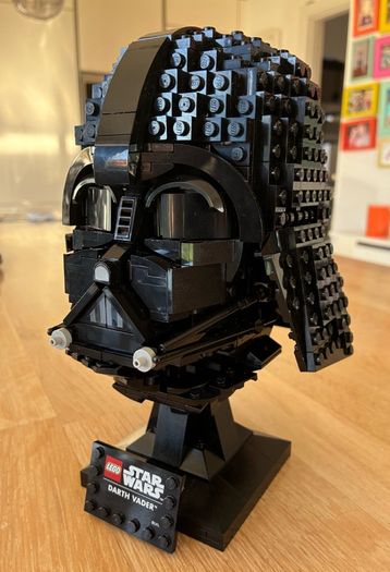 Star Wars Lego Darth Vader Head