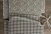 3 Reversible Chair / Stool Pads / Cushions
