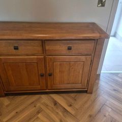 Solid oak sideboard