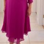 Ladies Wedding guest dress and head piece Image 4