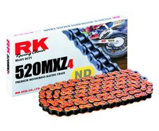 Rk 520 Mxz4 Chain X 120 Links - Neon Orange