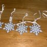 Wedgwood Christmas Tree Blue Snowflake Ornament Image 2