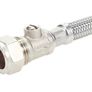 Flexible Tap Connector with Isolating Valve 15mm x 1/2" x 30cm Image 5