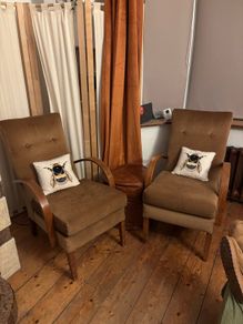 Pair of vintage armchairs MID CENTURY MODERN