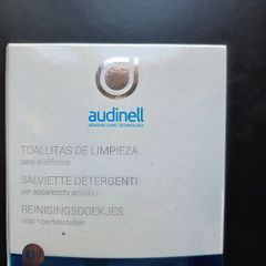 AUDINELL Cleaning Wipes for hearing aids