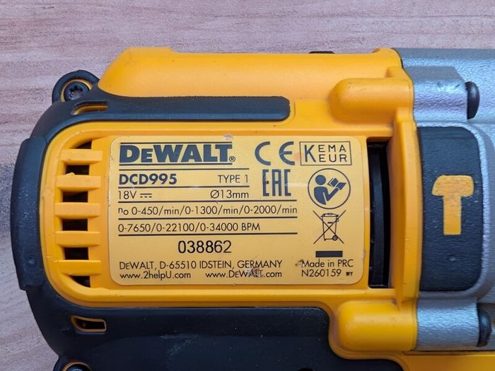 DeWalt drill set