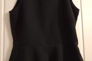 Black zara top, practically new. Xs, 6/8