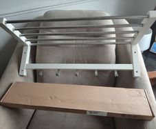 New sealed box Ikea coat hanger shelf unit