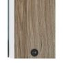 LED Bathroom Mirror Cabinet White and Oak 80x12x68 cm Image 2