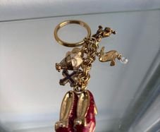 Kirks Folly No Place Like Home Ruby Slippers Keychain